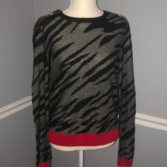French Connection Sweaters - French Connection Animal Print Sweater